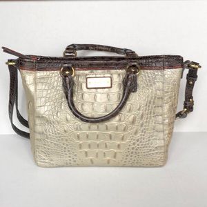 Brahmin grey crocodile, with brown trim.